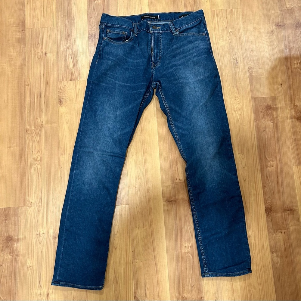 Men’s Banana Republic Slim Jeans 35 W 32 L